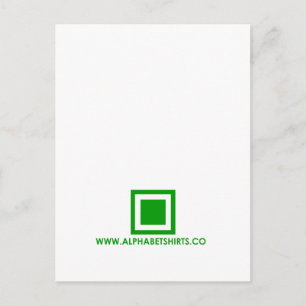 Green Period Postcard