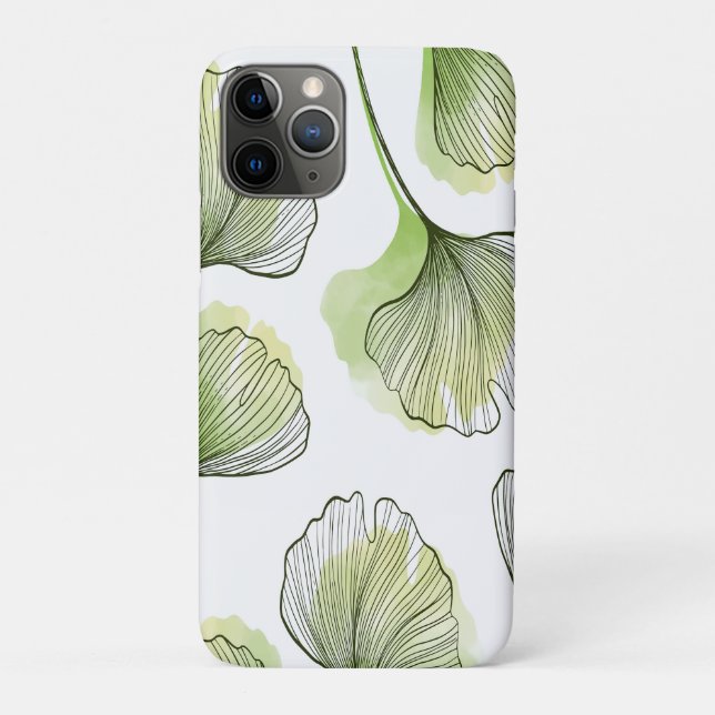 Green petals Case-Mate iPhone case (Back)