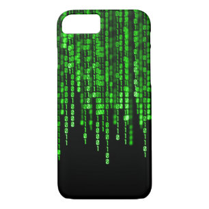 Green Phantom Dragon Binary Code iPhone 8/7 Case