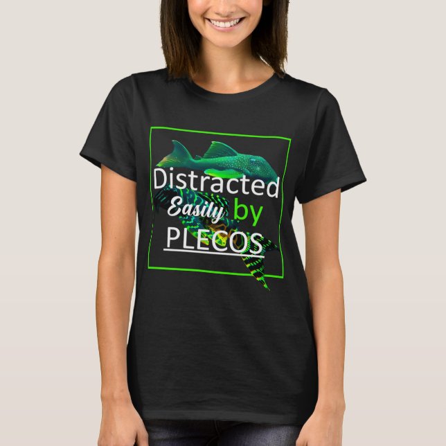 Green Phantom Pleco T-Shirt (Front)