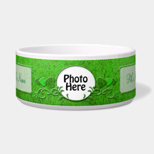 Green Photo and Name Earthen Fancy Pottery