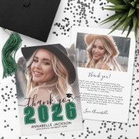 Green Photo Graduation