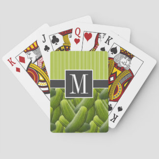 Green Pickle; Pickles Playing Cards