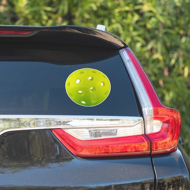Green pickleball car (Car Side)