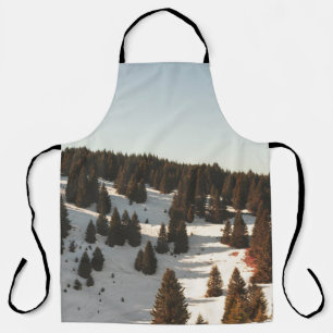 GREEN PINE TREES APRON