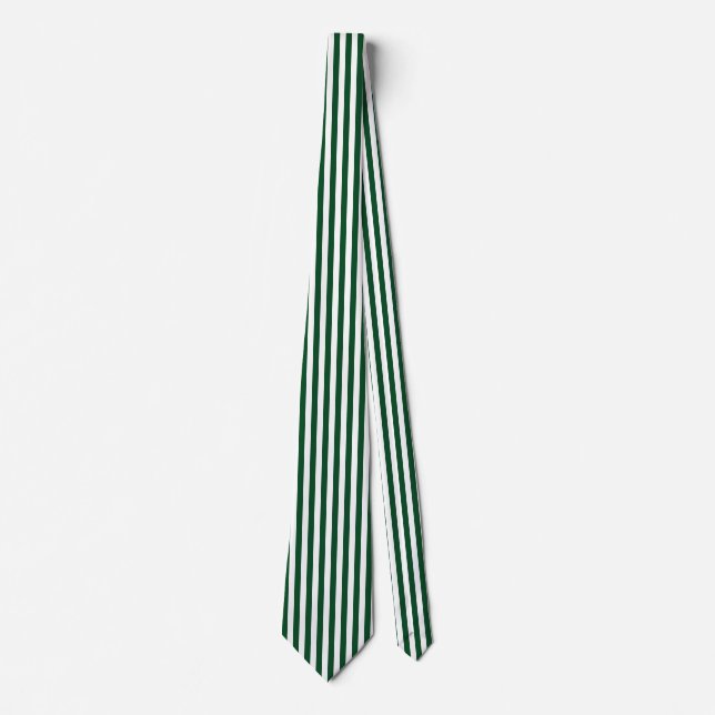 Green Pinstripe Tie (Front)