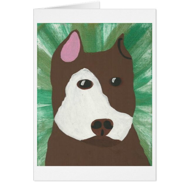 Green Pit Bull (Front)