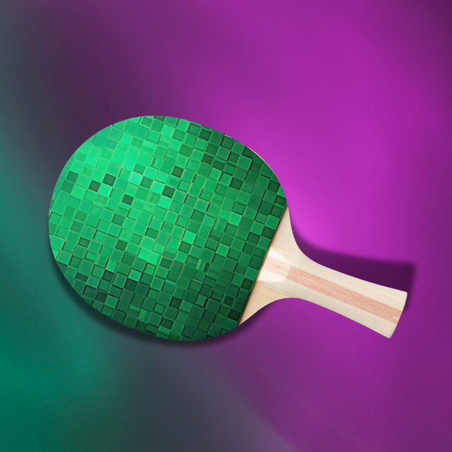 Green Pixel Art |  Ping Pong Paddle (Creator Uploaded)