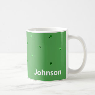 Green Pixel Gamer  Coffee Mug