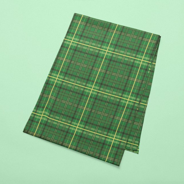 Green Plaid  Short Table Runner (Creator Uploaded)
