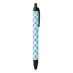 Green Planet Dots Earth Day Ecology Environment Black Ink Pen