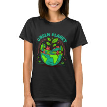 Green Planet Earth Day T-Shirt