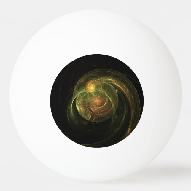 Green Planet Ping Pong Ball (Front)