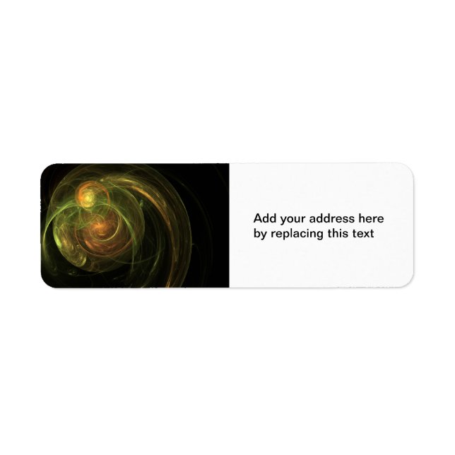 Green Planet Return Address Label (Front)