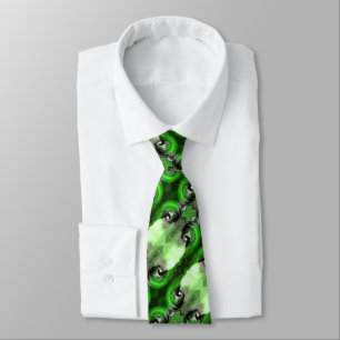 Green planet tie
