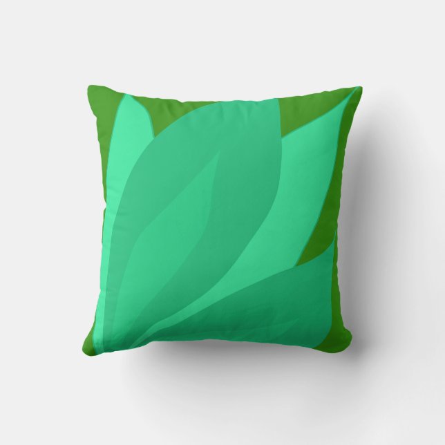 Green Plant Cushion (Back)