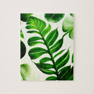 Green Plant Jigsaw Puzzle