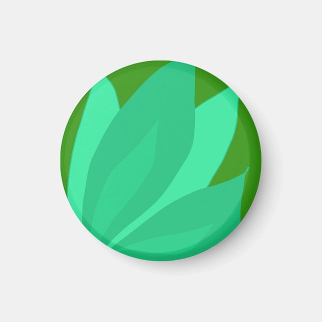 Green Plant Magnet (Front)