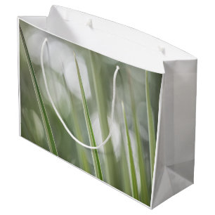 Green Plant Nature Photo Large Gift Bag