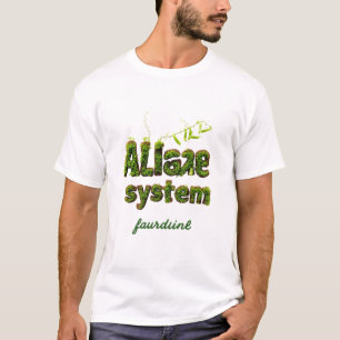 Green Plant System with Vine T-Shirt