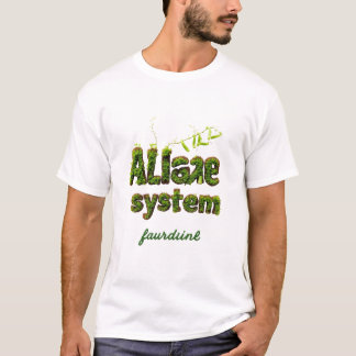Green Plant System with Vine T-Shirt