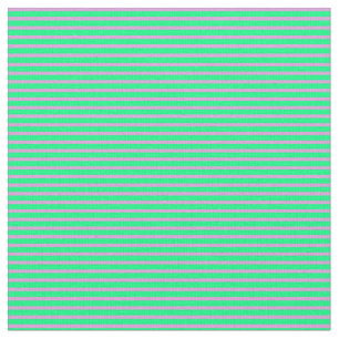 Green & Plum Stripes Pattern Fabric