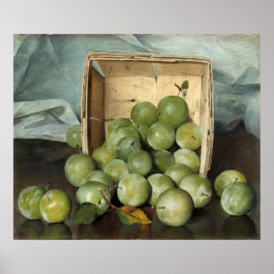 Green Plums - Joseph Decker Fine Art Poster