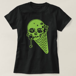Green Poison Ice Cream Cone T-Shirt