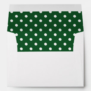 Green Polka Dot Envelope