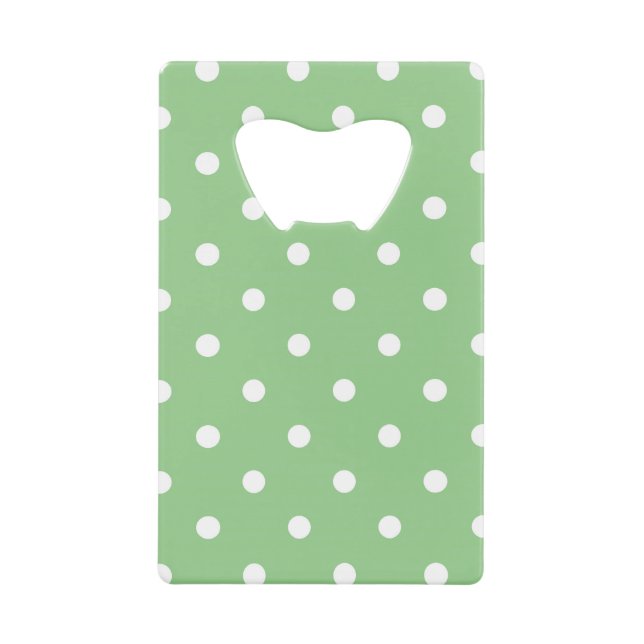 Green Polka Dots, Polka Dot Pattern, Dots, Dotted (Front)