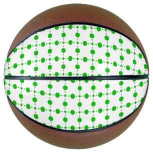 Green Polka Dots, Polka Dot Pattern, Dots, Dotted Basketball
