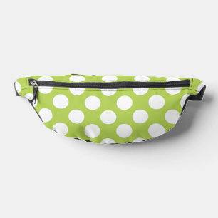 Green Polka Dots, Polka Dot Pattern, Dots, Dotted Bum Bags