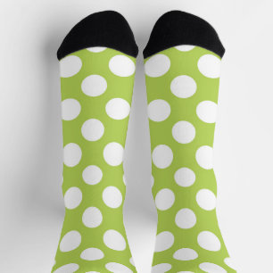 Green Polka Dots, Polka Dot Pattern, Dots, Dotted Socks