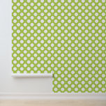 Green Polka Dots, Polka Dot Pattern, Dots, Dotted Wallpaper<br><div class="desc">Cute,  fun and adorable polka dot pattern in green and white colour. Modern and trendy gift,  perfect for the polka dots lover in your life.</div>