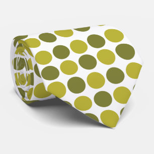 Green Polka Dots Tie