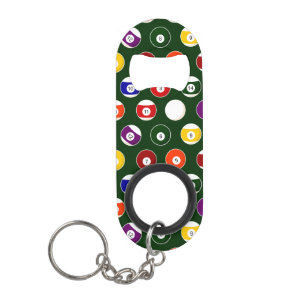 Green Pool Ball Billiards Pattern