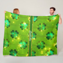Green Popular St Patrick's Day Clover Collection