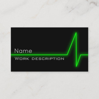 Green Pulse Business Card