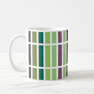 Green Purple Black Hues Coffee Mug