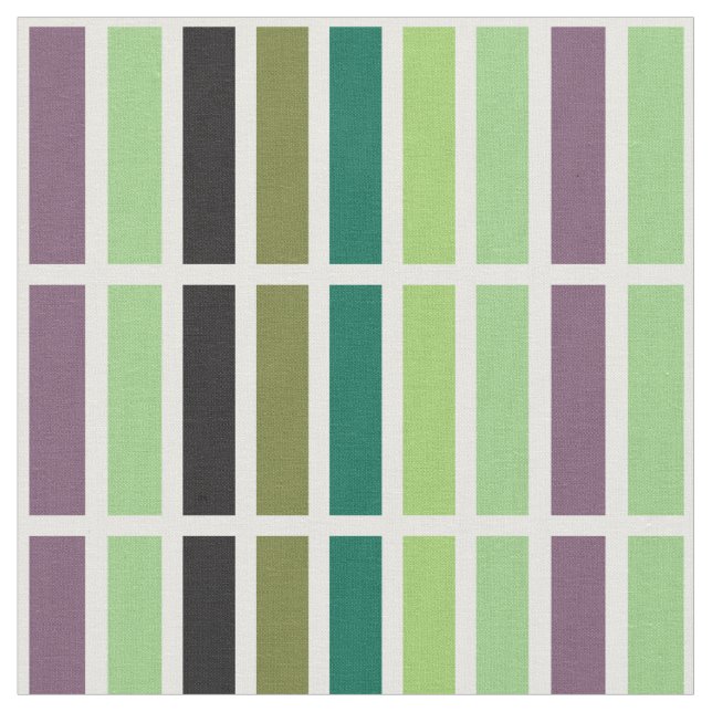 Green Purple Black Hues Fabric (Close Up)