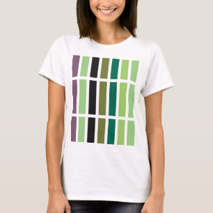 Green Purple Black Hues T-Shirt