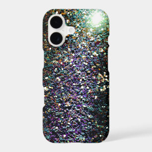 Green & Purple Glitter comet & stars