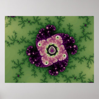 Green/Purple Julia Talisman (Print) Poster
