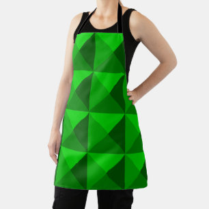 Green Pyramids  Apron