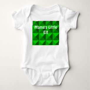 Green Pyramids  Baby Bodysuit