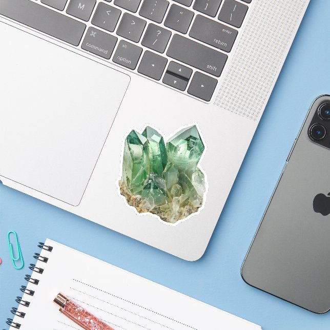 Green Quartz (Laptop w/ iPhone)