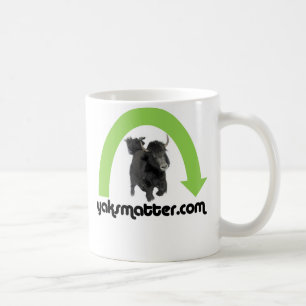 green rainbow coffee mug