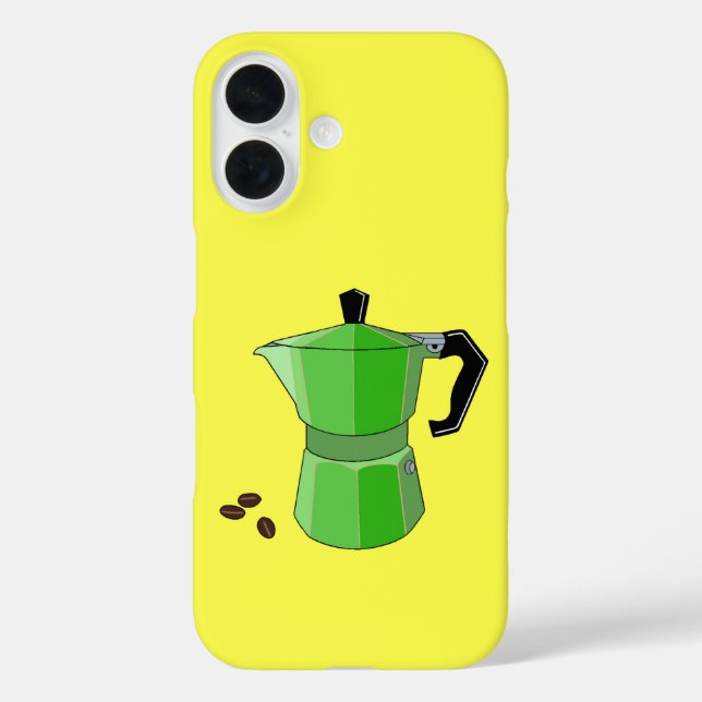 Green Rainbow Espresso Case-Mate iPhone Case (Back)