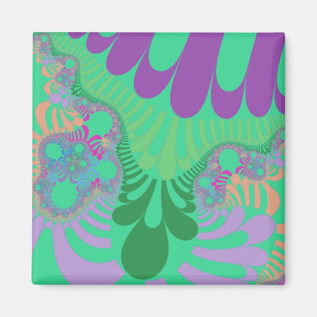 Green Rainbow Mod Magnet (Front)