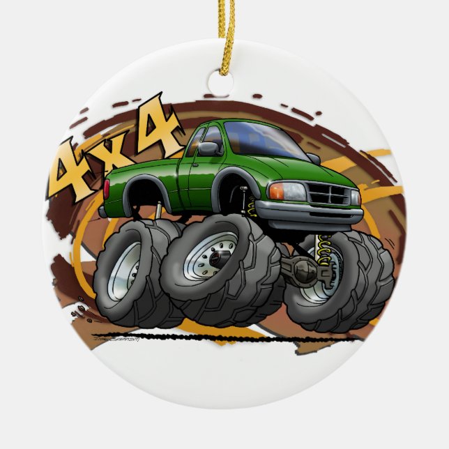 Green Ranger Ceramic Tree Decoration (Front)